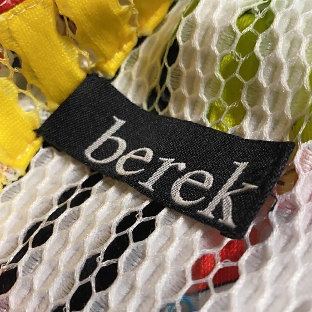 Berek Textured Sheer Multi Color 3/4 Sleeve Jacket - Picture 5 of 7